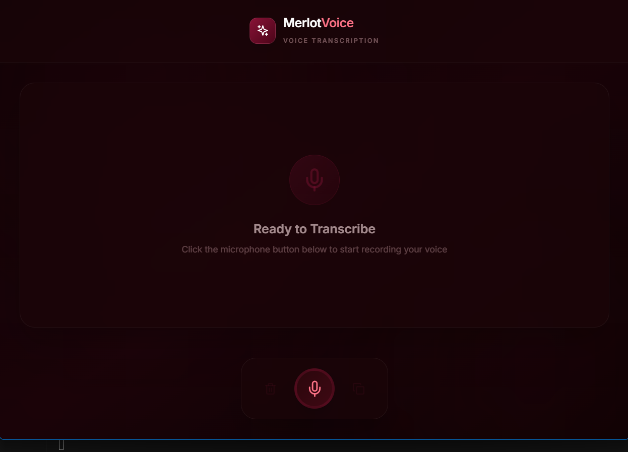 Merlot Voice Desktop