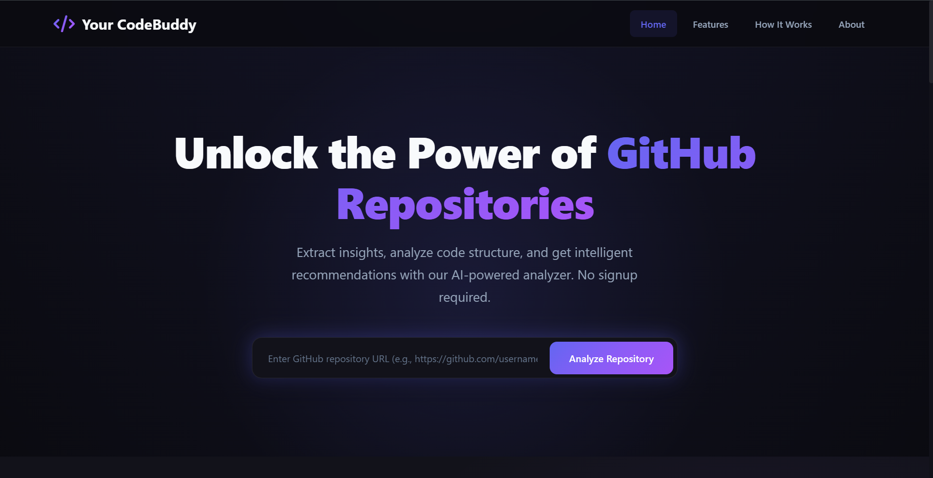 GitHub Repository Analyzer